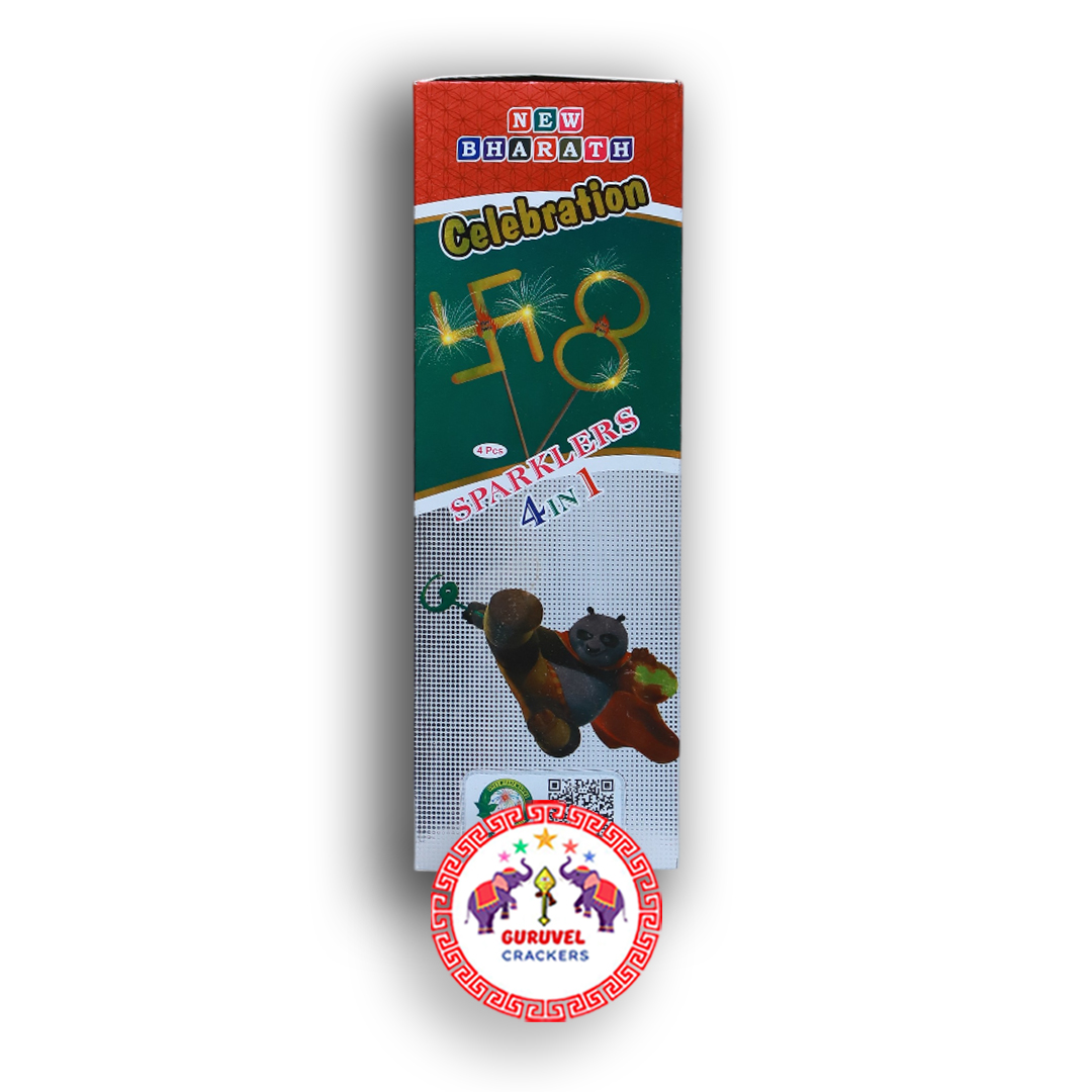 CELEBRATION SPARKLERS 4 IN 1